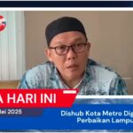 Dishub Kota Metro Diguyur Anggaran Perbaikan Lampu Jalan Rp 2,3 Miliar