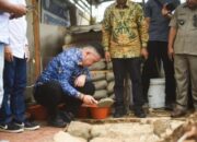 Bupati Pesawaran Hadiri Peletakan Batu Pertama Gereja GBI Wiyono