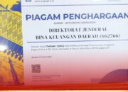 Ditjen Bina Keuda Raih Penghargaan Pengelolaan Keuangan dan Anggaran