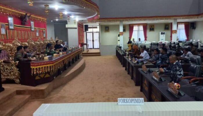 DPRD Lamsel Terima Kunjungan DPRD Way Kanan, Bahas LKPJ Kepala Daerah