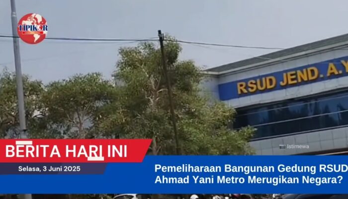 JPAL ENDUS DUGAAN KORUPSI DANA BLUD RSUD AHMAD YANI METRO