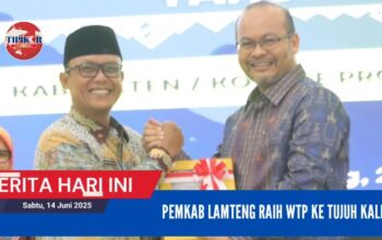 Pemkab Lampung Tengah Raih WTP ke Tujuh Kali
