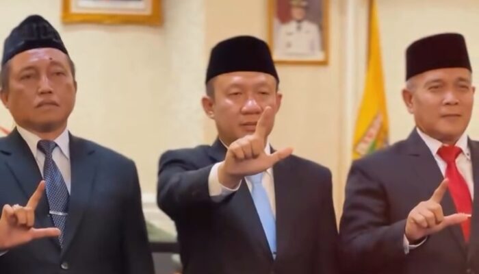 Sekda Marindo Lantik Ganjar Jationo Jadi Kepala Diskominfo Lampung