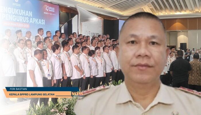 Kepala BPPRD Lamsel Feri Bastian: Selamat dan Sukses atas Pengukuhan Dewan Pengurus Apkasi