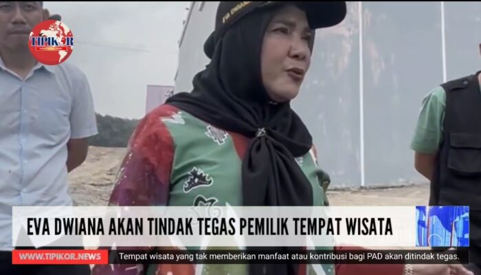 Walikota Eva Dwiana Ancam Tindak Tegas Pemilik tempat wisata yang tak memberikan kontribusi bagi PAD