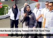 Pemkot Bandar Lampung Terima CSR Truk Tanki Tinja