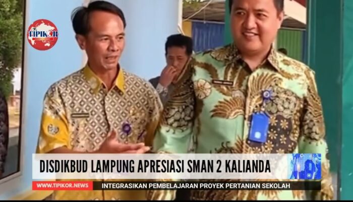 Disdikbud Lampung Apresiasi Inisiatif SMAN 2 Kalianda Integrasikan Pembelajaran proyek pertanian Sekolah
