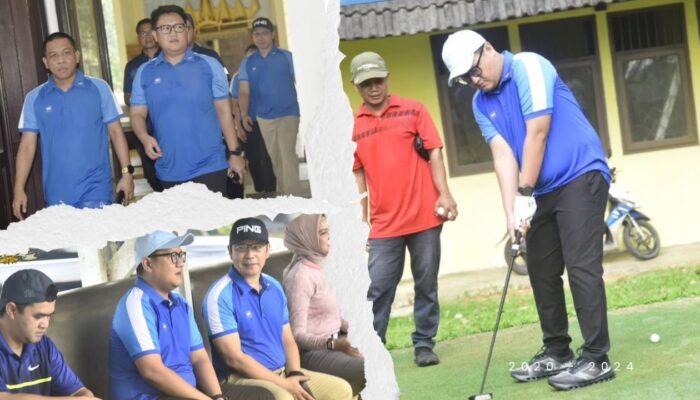 Ketua DPRD Ahmad Giri Hadiri Golf Gathering BRI Region 5 Bandar Lampung