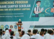 Pemprov Lampung Luncurkan Program Bank Sampah Sekolah SMA/SMK Kota Bandar Lampung