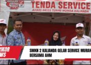 SMKN 2 Kalianda Gelar Servis Murah Bersama AHM