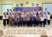 Dinkes Pringsewu Gelar Pelatihan Nakes Terpadu Kesehatan Jiwa