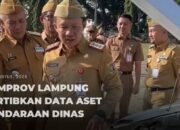 Pemprov Lampung Tertibkan Data Aset Kendaraan Dinas
