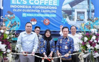 Lampung Ekspor 7 Ton Kopi Bubuk ke Hong Kong, Dorong Hilirisasi dan UMKM