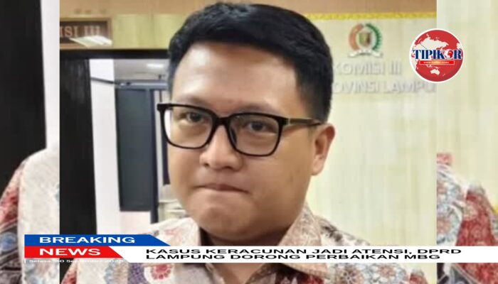 Kasus Keracunan Jadi Atensi, DPRD Lampung Dorong Perbaikan MBG