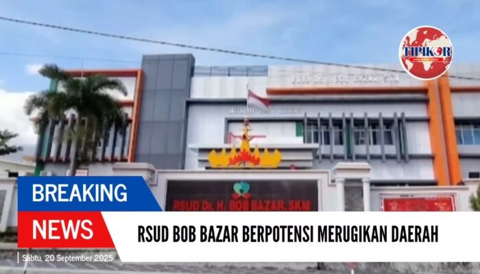 Ungkap Potensi Kerugian Daerah di RSUD Bob Bazar