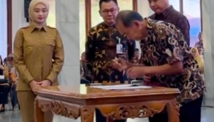 Bank Lampung Dukung Penguatan UMKM Melalui Akad Massal KUR Nasional