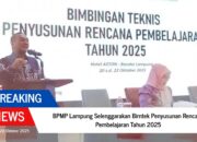 BPMP Lampung Selenggarakan Bimtek Penyusunan Rencana Pembelajaran Tahun 2025