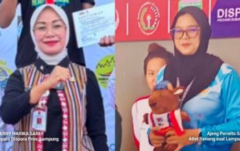 Ajeng Perwito Sari Persembahkan Medali Perunggu untuk Lampung di Pornas KORPRI XVII 2025