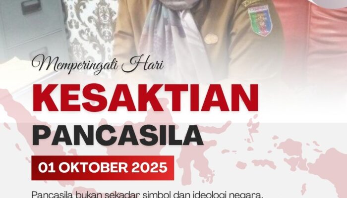 Kabid Diona: Selamat Memperingati Hari Kesaktian Pancasila