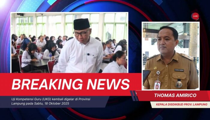UKG Kembali Digelar di Lampung Setelah Satu Dekade