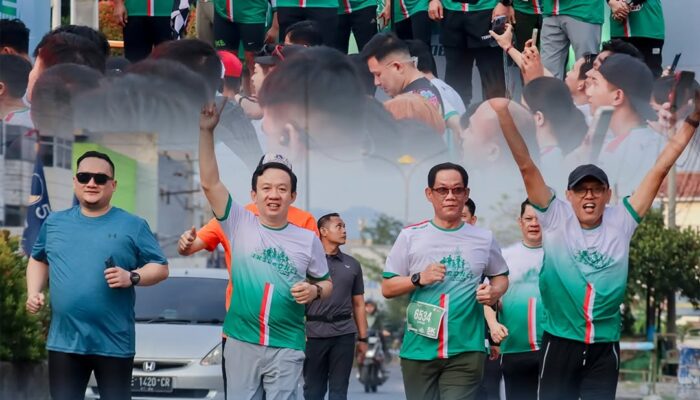 Wagub Lampung Jihan Nurlela Lepas Ribuan Peserta InsuRUNce 2025