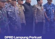 DPRD Provinsi Lampung Hadiri Penyambutan KASAL di Bandara Raden Intan II