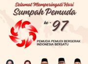 Pimpinan dan Anggota DPRD Provinsi Lampung Mengucapkan Hari Sumpah Pemuda ke-97 Tahun 2025