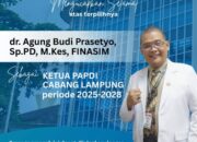 RSUD Jenderal Ahmad Yani Kota Metro Ucapkan Selamat kepada dr. Agung Budi Prasetyo atas Terpilihnya sebagai Ketua PAPDI Lampung Periode 2025–2028