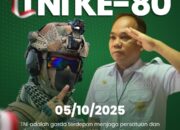 BPKAD Pringsewu Sampaikan Ucapan Selamat HUT ke-80 TNI