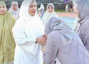 Walikota Bandar Lampung Laksanakan Sholat Idul Fitri Bersama Masyarakat di Lapangan Way Dadi