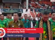 Kajati Lampung Cup I Taekwondo Championship 2025