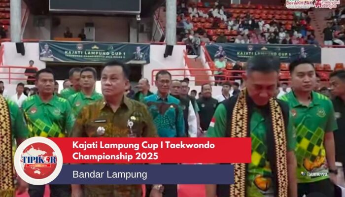 Kajati Lampung Cup I Taekwondo Championship 2025