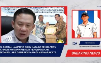 Visi Digital Lampung Bikin Kagum! Sekdaprov Marindo Kurniawan Raih Penghargaan ASKOMPSI. Apa Dampaknya Bagi Masyarakat?