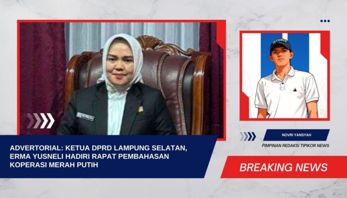 Ketua DPRD Lampung Selatan, Erma Yusneli Hadiri Rapat Pembahasan Koperasi Merah Putih