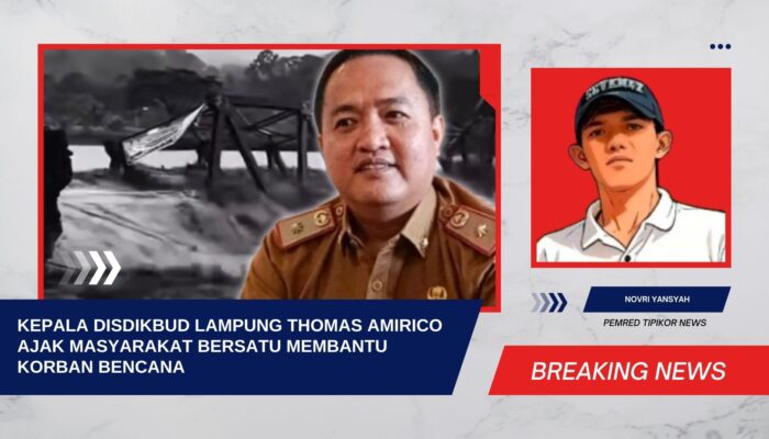 Disdikbud Lampung Serukan Aksi Kemanusiaan: Duka Sumatera Adalah Duka Kita Semua