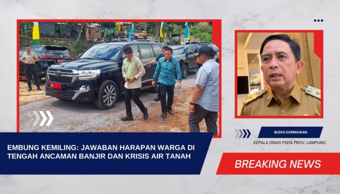 Embung Kemiling: Jawaban Harapan Warga di Tengah Ancaman Banjir dan Krisis Air Tanah