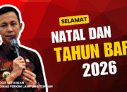 Kepala Dinas Perkim Lampung Tengah Sampaikan Ucapan Natal dan Tahun Baru 2026, Ajak Masyarakat Perkuat Kebersamaan