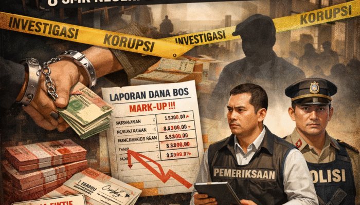 Ketika Sekolah Berprestasi Terseret Skandal Korupsi: Dana BOS Menguap di Delapan SMK Negeri Lampung Timur