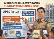 APBD 2026 Diuji, Way Kanan Tunda Pembangunan Fisik