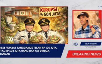 Toilet Pejabat Tanggamus Telan Rp 120 Juta, Total Rp 504 Juta Uang Rakyat Diduga Dibancak