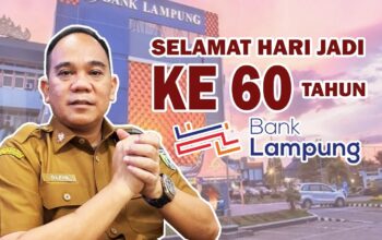 BPKAD Pringsewu Ucapkan Selamat HUT ke-60 Bank Lampung