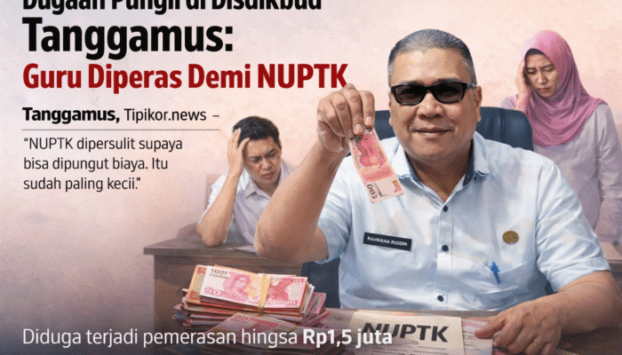 Dugaan Pungli di Disdikbud Tanggamus: Guru Diperas Demi NUPTK