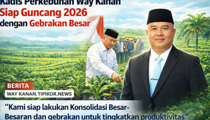 Kadis Perkebunan Way Kanan Siap Guncang 2026 dengan Gebrakan Besar