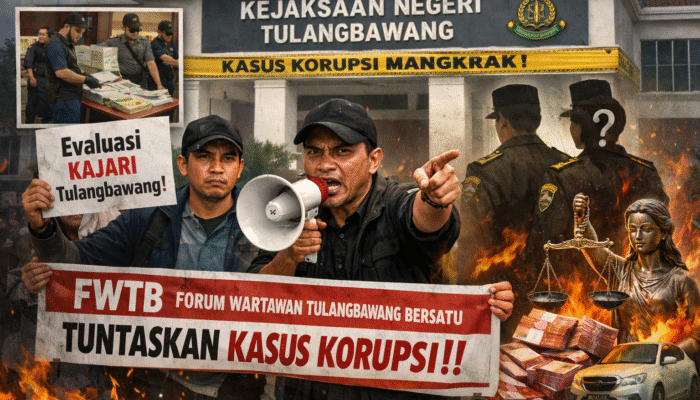 Mandeknya Kasus Korupsi, Wartawan Tulangbawang Geram: Kejagung Diminta Evaluasi Kepala Kejari