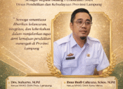MKKS SMA Provinsi Lampung Sampaikan Ucapan Selamat kepada Kepala Bidang Pembinaan SMA Disdikbud Provinsi Lampung