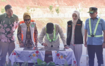 Ahmad Giri Akbar Menghadiri Peresmian Pembangunan Embung Kemiling