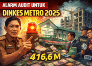 Editorial: Alarm Audit untuk Dinkes Metro 2025