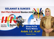 Dinas PUTR Kota Metro Ucapkan Selamat Hari Pers Nasional 2026: Pers Kuat, Pembangunan Maju