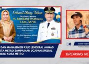 Direksi dan Manajemen RSUD Jenderal Ahmad Yani Kota Metro Sampaikan Ucapan Spesial untuk Wali Kota Metro