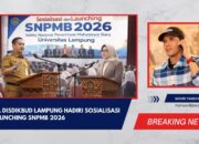 Kepala Disdikbud Lampung Hadiri Sosialisasi dan Launching SNPMB 2026